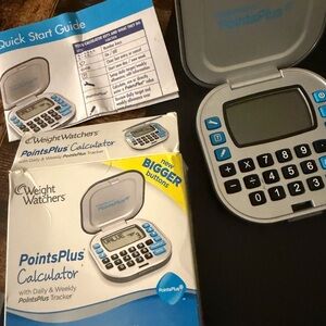 Weight Watchers PointsPlus Device with Blue and Gray Accents